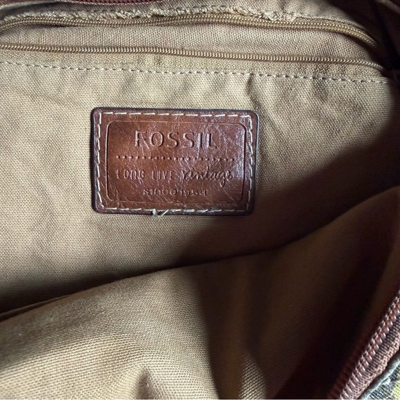 Fossil Multicolor Patchwork Mini Backpack Style Bag - Picture 2 of 6